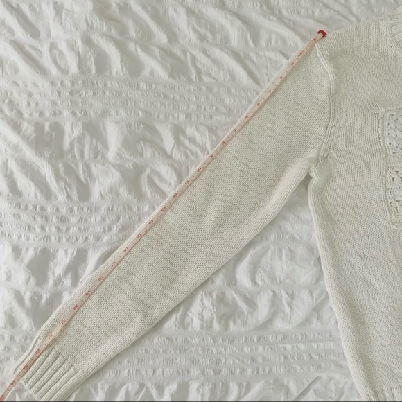 New Ralph Lauren American Flag White Sweater - Picture 10 of 12